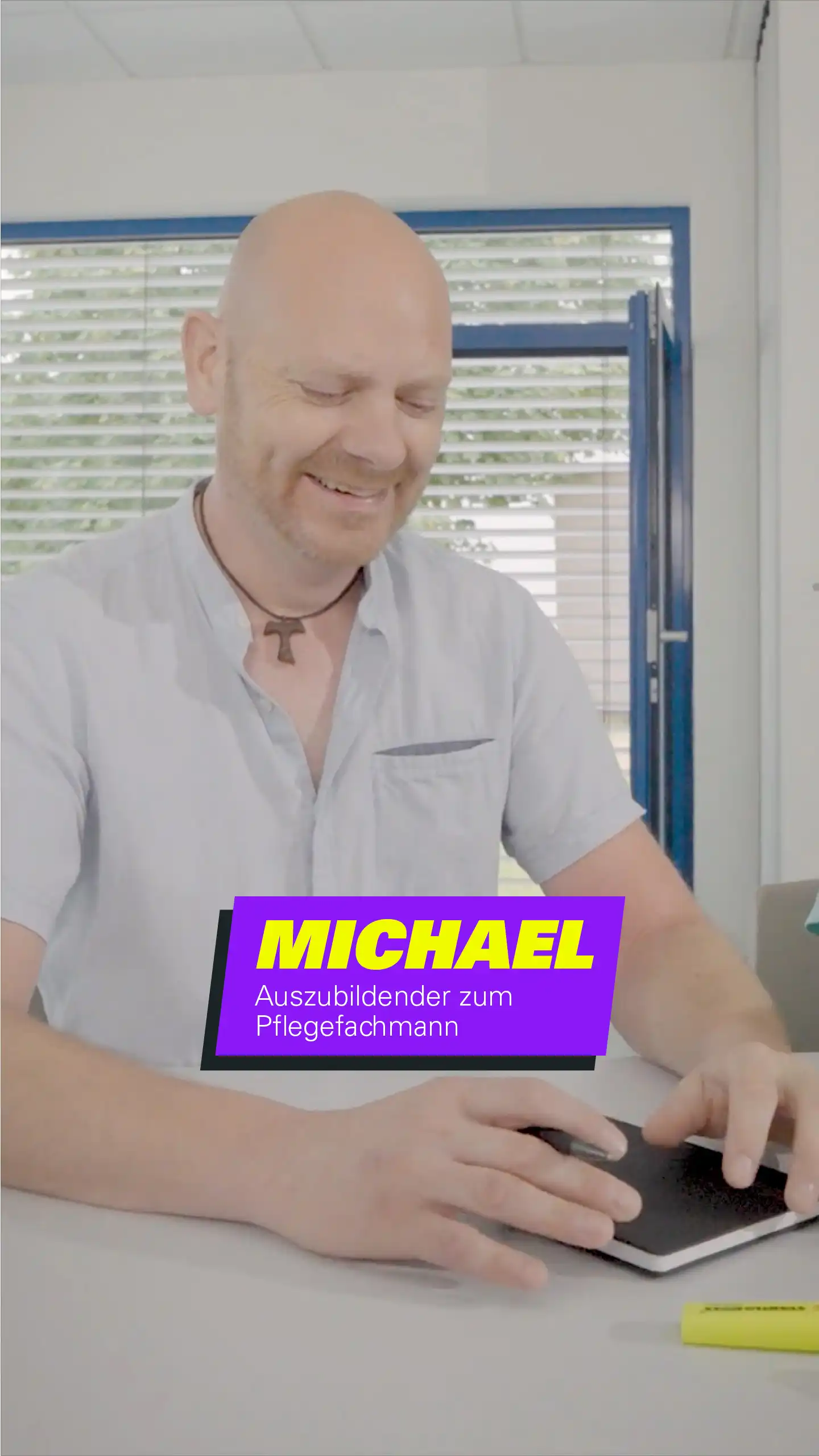 Quereinsteiger Michael