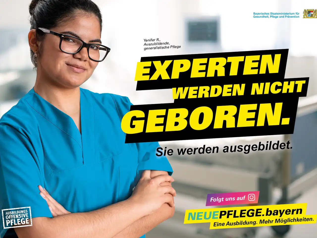 Pflege-Bayern_Kampagnenmotiv_Experten